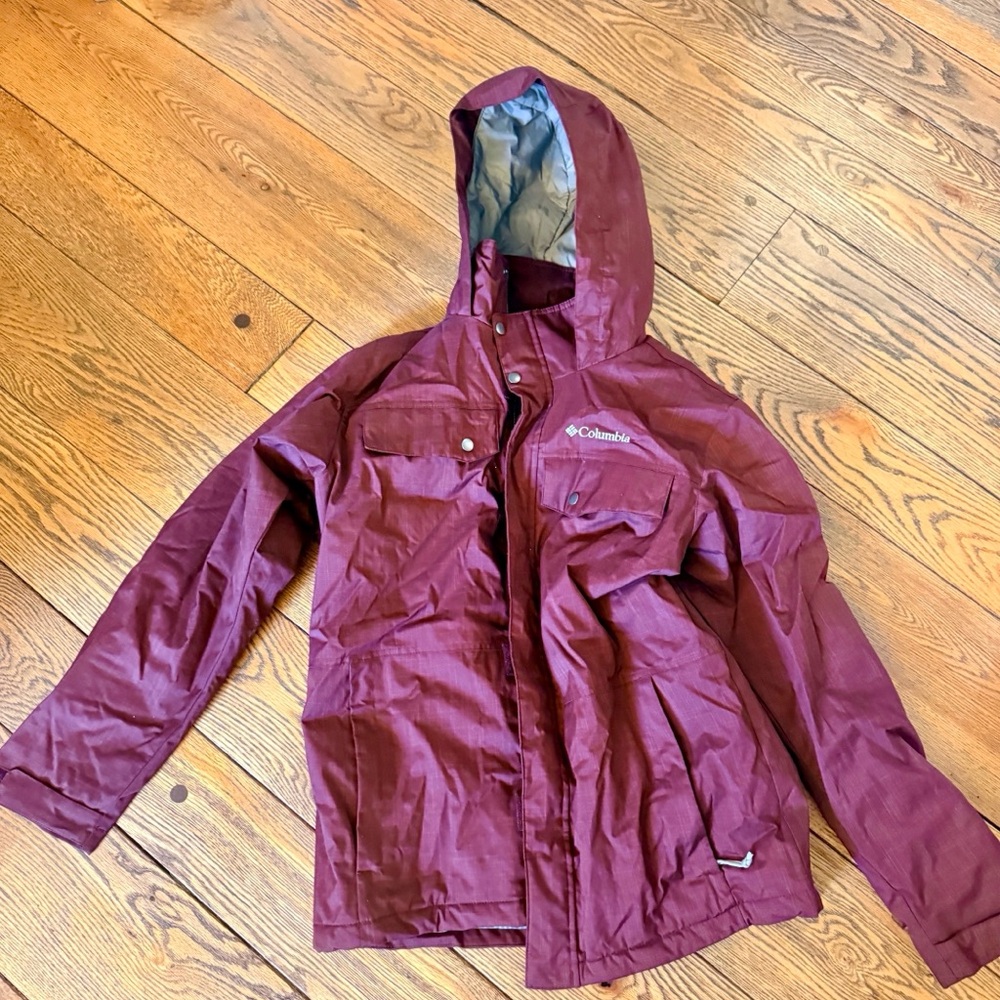 Columbia Men's Burgundy Ski Jacket